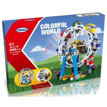 Конструктор XingBao Colorful World XB-01106 Колесо Обозрения